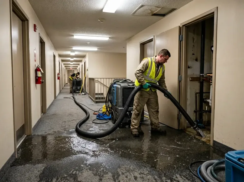 multi-unit-apartment-hallway-f-005 — frequently asked questions, Emergency Burst Pipe Water Extraction & Removal in Houston,…